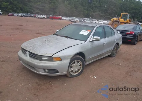 2003 Mitsubishi Galant Es/Ls из США, поврежденный, VIN 4A3AA46G03E073628